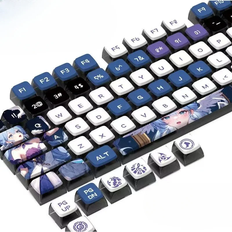 

Original personality hot mechanical keyboard keycaps, robin keycaps, high content PBT hot sublimation ASA height