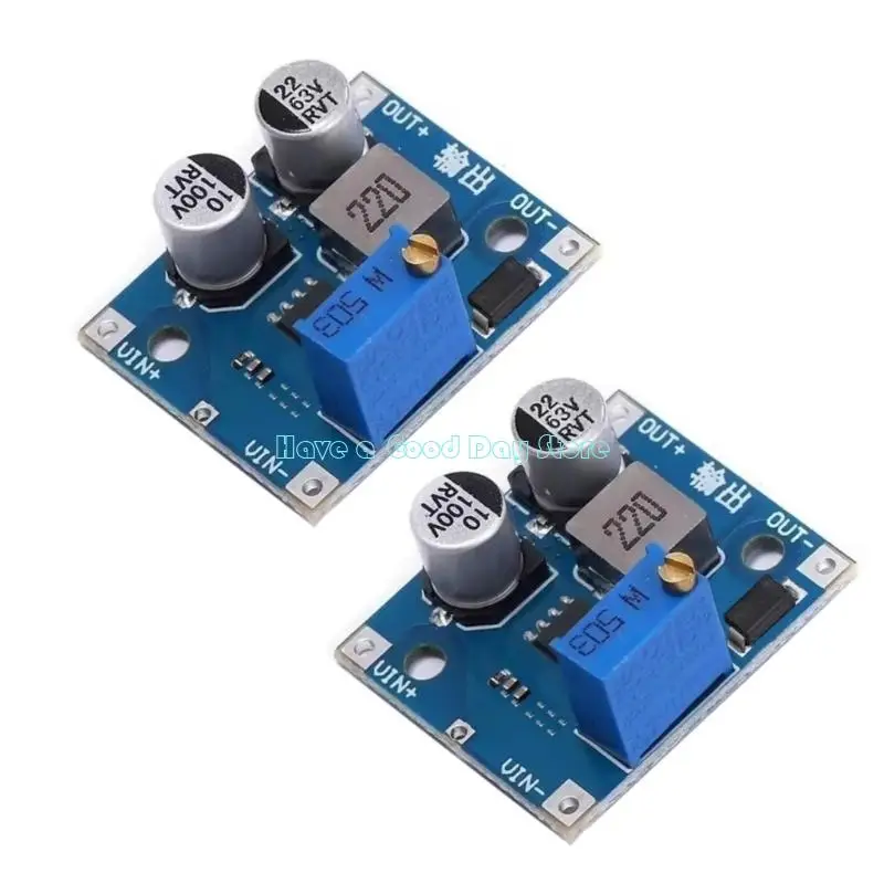 462D High Current 1.5A Voltages Regulator Module Wide 5V-80V Input Ranges Adjustable Output for Industrial Applications