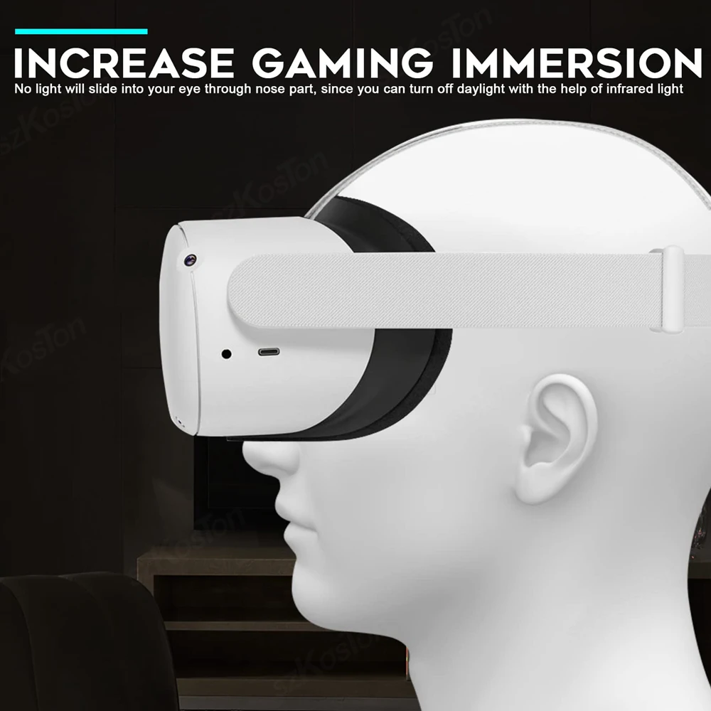 Luce a infrarossi a LED per Oculus Quest 2 VR IR Illuminator Light migliora il monitoraggio sensibile per gli accessori Meta Quest 3