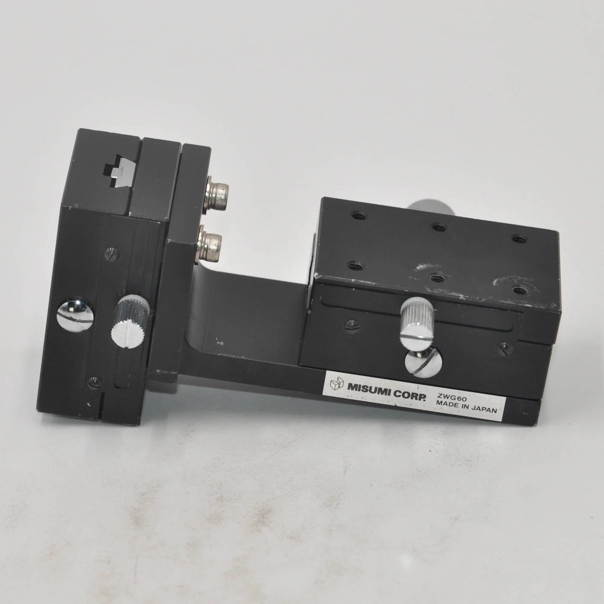 ZWG60 Misumi YZ Achse Zwei-dimensional 40*60mm Manuelle Optische Schwalbenschwanz Nut Rack Und Ritzel Typ Feine einstellung Rutsche