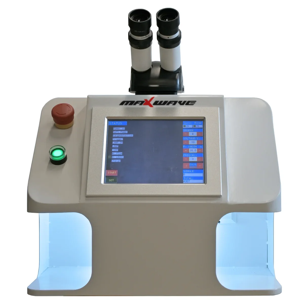 YAG Laser 200W Mini Touch Screen Control Jewelry Spot Welding Machine High Power Micro Laser Soldering With HD CCD Microscope