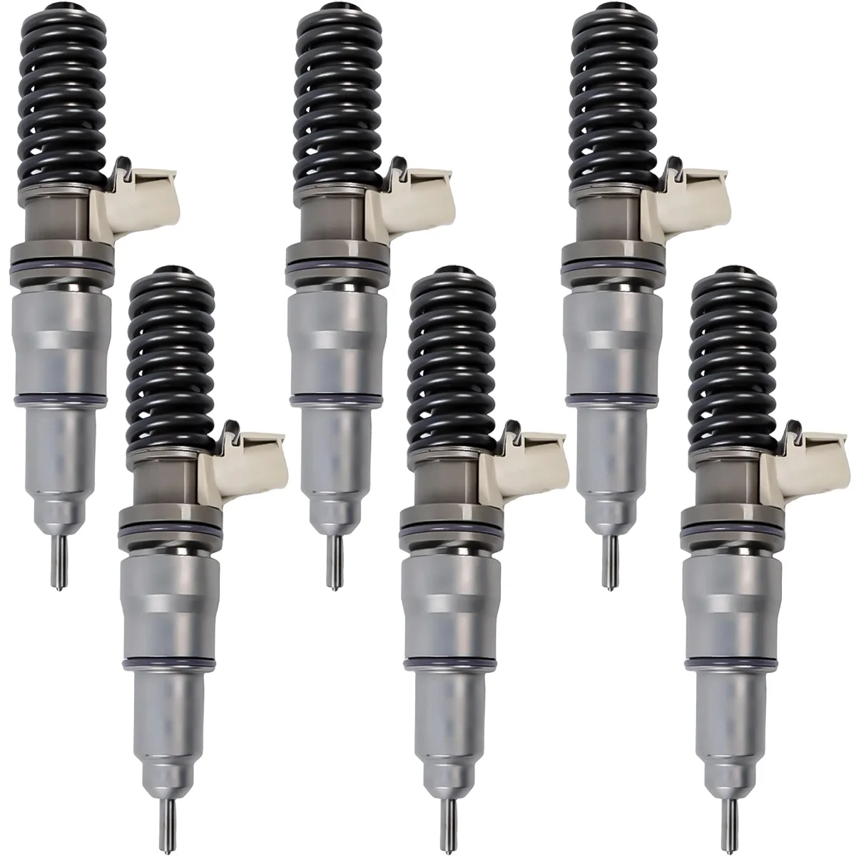 

Комплект из 6 топливных форсунок 2156919 BEBE4N01001 для двигателей Volvo D11A D11B D11C MD11 10.8L, FH9 FH10 FM4 FM11 FMX9 FMX10 NH10