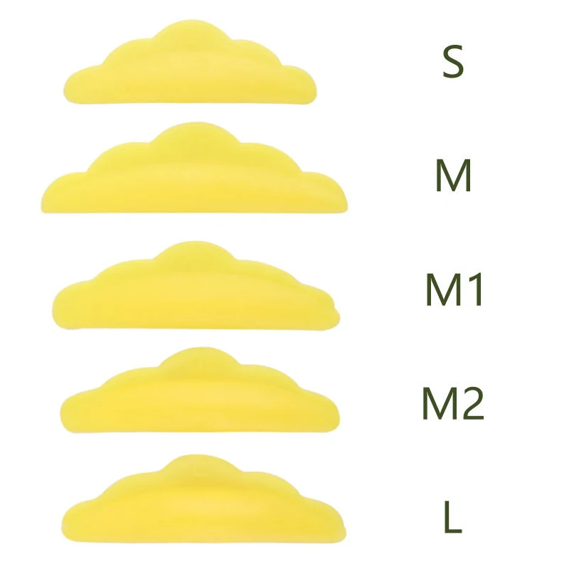 5 أحجام رمش تجعيد بكرة الشعر رفع الوسادة سيليكون رمش تمديد بيرم منصات لاش بكرة الشعر اكسسوارات قضيب أدوات التجميل #2