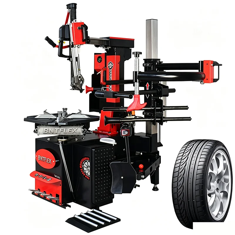 Y‑913 26 Inch Automatic Back‑tilt Tire Changer with Helper Arm, Tire Mounting & Demounting Machine