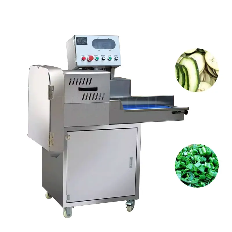 

220V Industrial Electric Fruit Vegetable Slice Cube Cutting Slicing Machine Potato Carrot Banana Chips Cutter Slicer