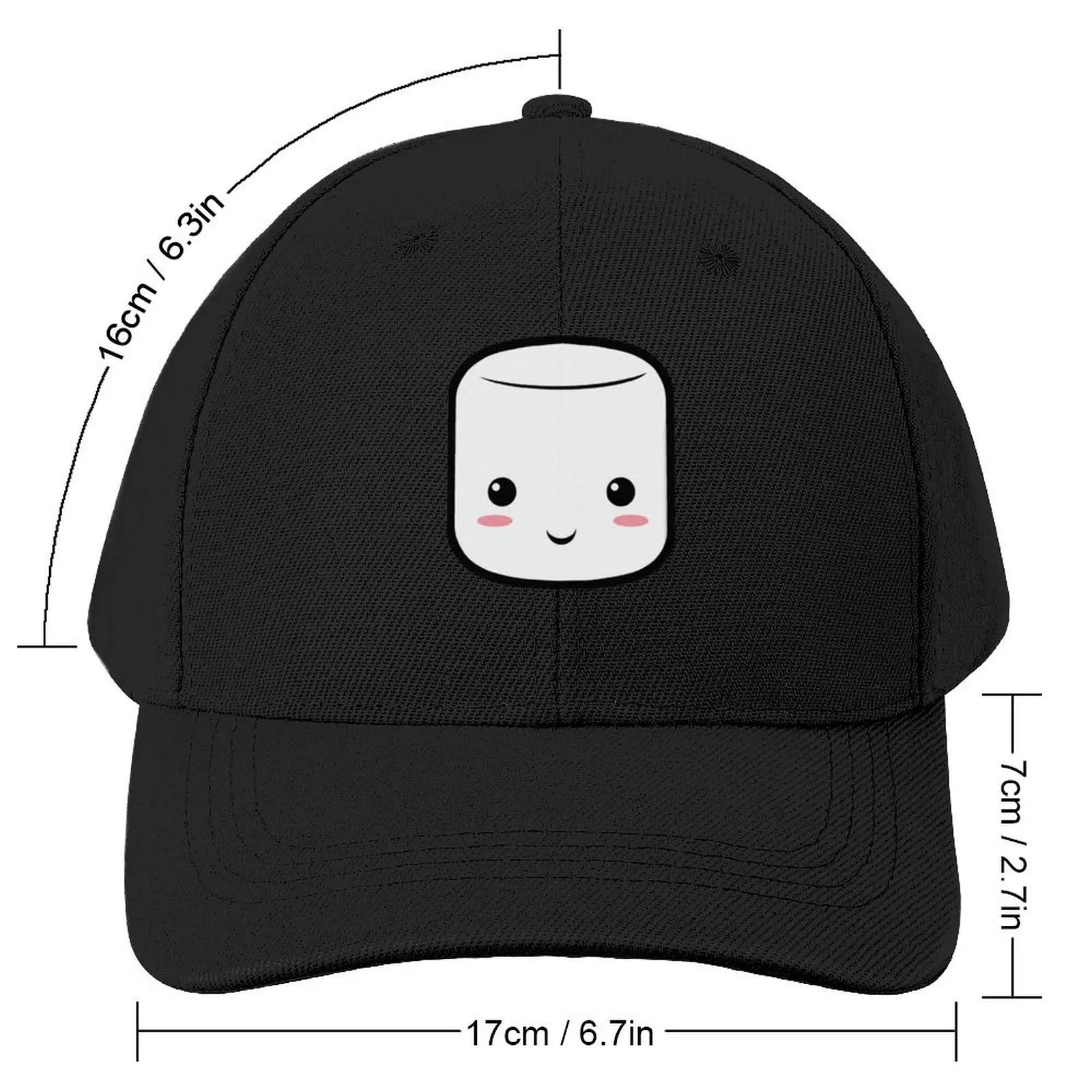 Marshmallow Baseball Cap New In Hat New Hat Hip Hop Custom Cap Women's Hats For The Sun Men's