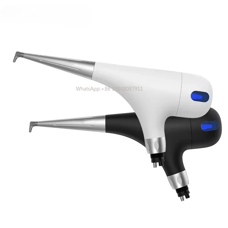 Dentals whitening spray polishing machine driven air jet sandblasting