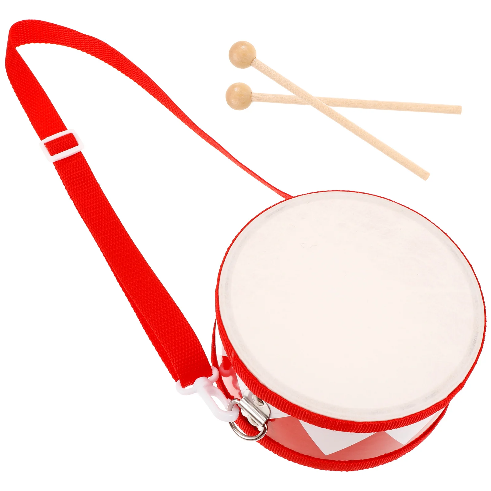 

Snare Drum Decorative with Drumsticks Musical Instrument Kids Small Wood Children