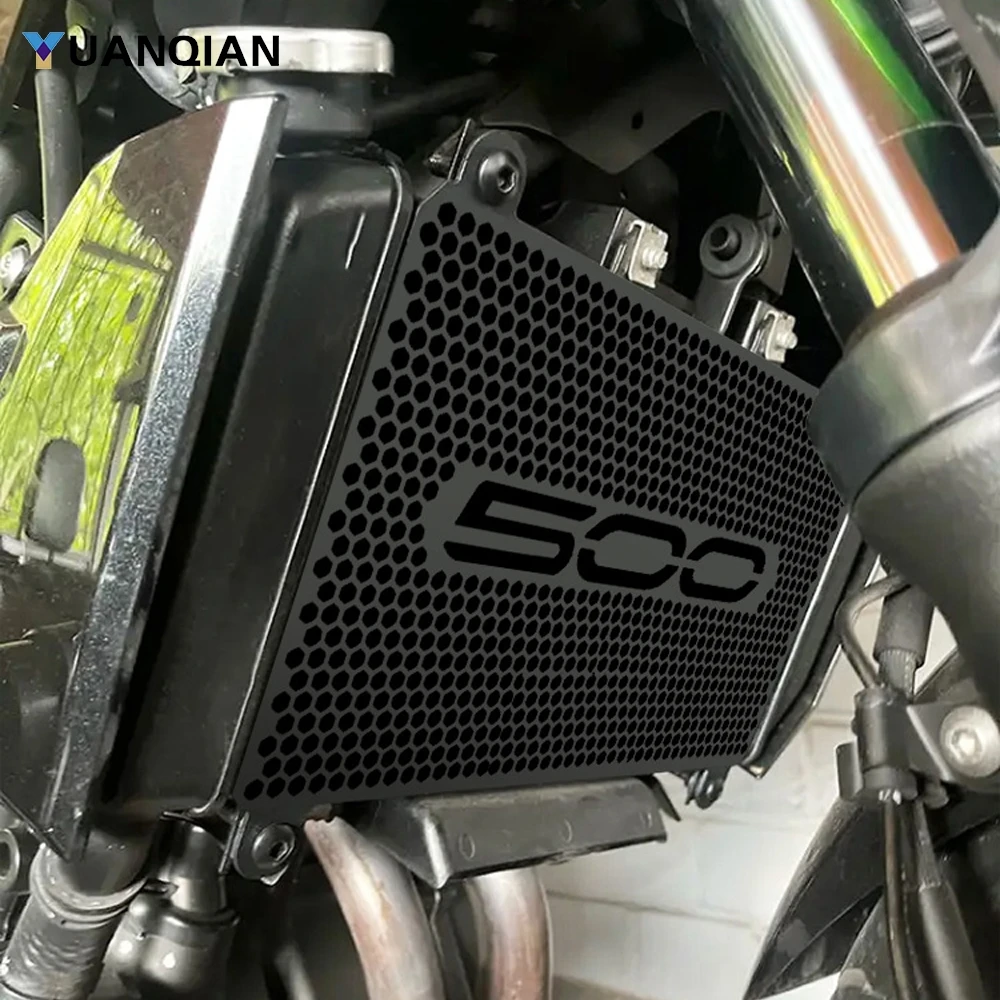 2026 Z500 نينجا 500 المبرد الحرس حماية غطاء مصبغة حماية خزان المياه لكاواساكي Z 500 Ninja500 SE ABS 2024 2025