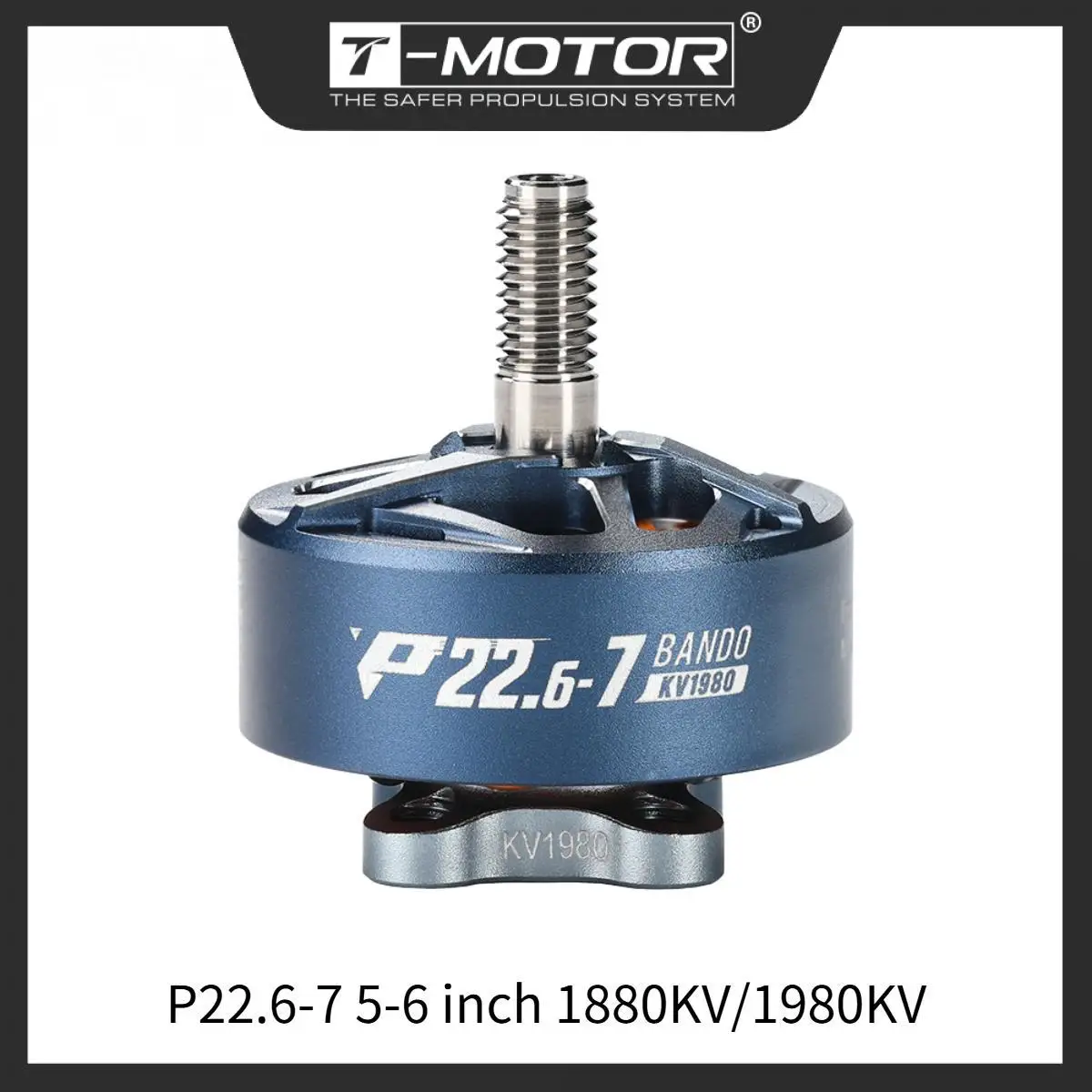 

T-MOTOR T-HOBBY Pacer P22.6-7-1880KV/1980KV 5-6 inch Freestyle Bando FPV Brushless Motor for Fixed Wing DRONE DIY PARTS