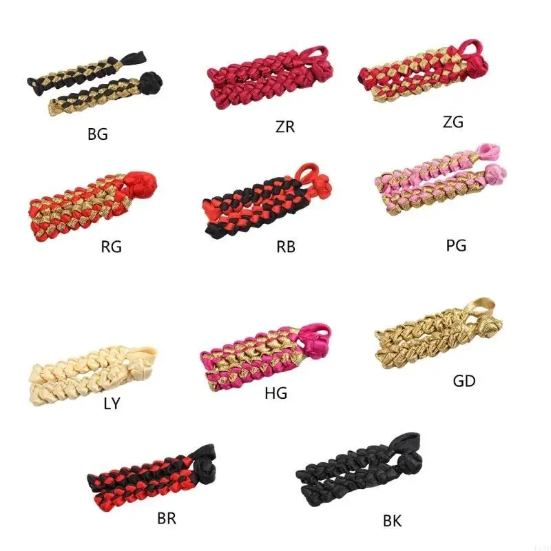 Cheongsam Buttons Closure Sewing Braided Buttons Fasteners for DIY Sewing