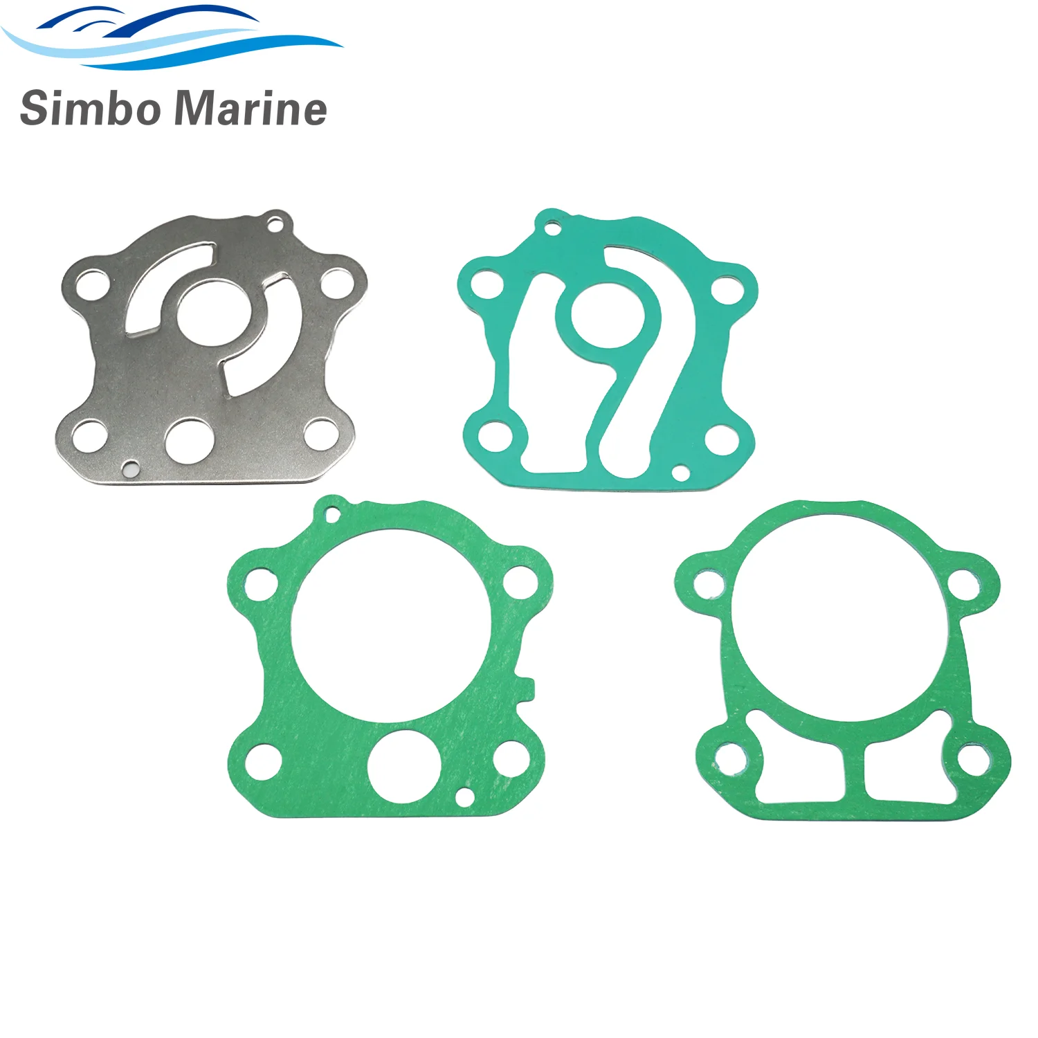 For Yamaha 50 60 70 HP F50 C60 C70 2 Stroke 4 Stroke Marine Water Pump Impeller Repair Service Kit Outboard Engines 6H3-W0078-0 image 2