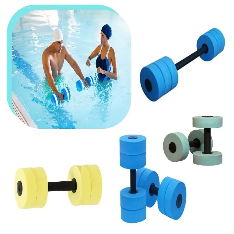 Picture 3: Portable Floating EVA Foam Water Dumbbells for Training