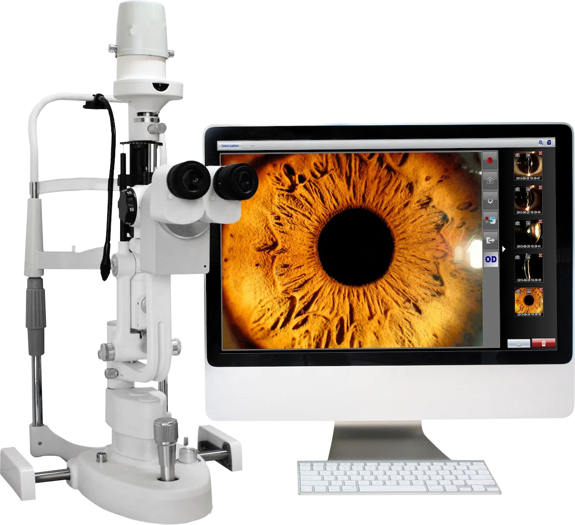 Hot Sale 5 step digital slit lamp biomicroscope with affordable price and high quality for ophthalmology diagnosis machine