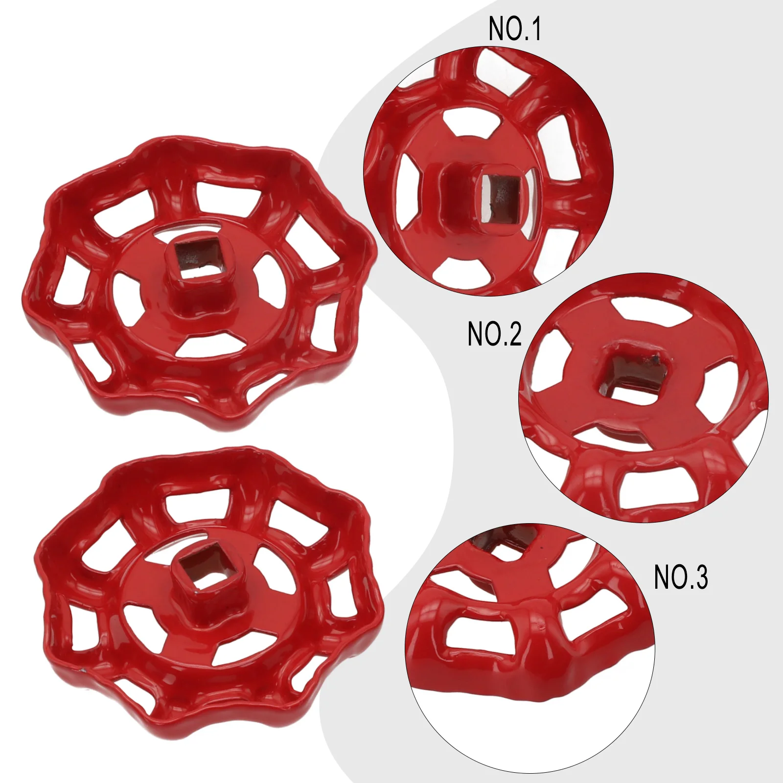 valve hand wheel handle in cast iron for copper gate valve and globe valve multiple calibers for easy maintenance
