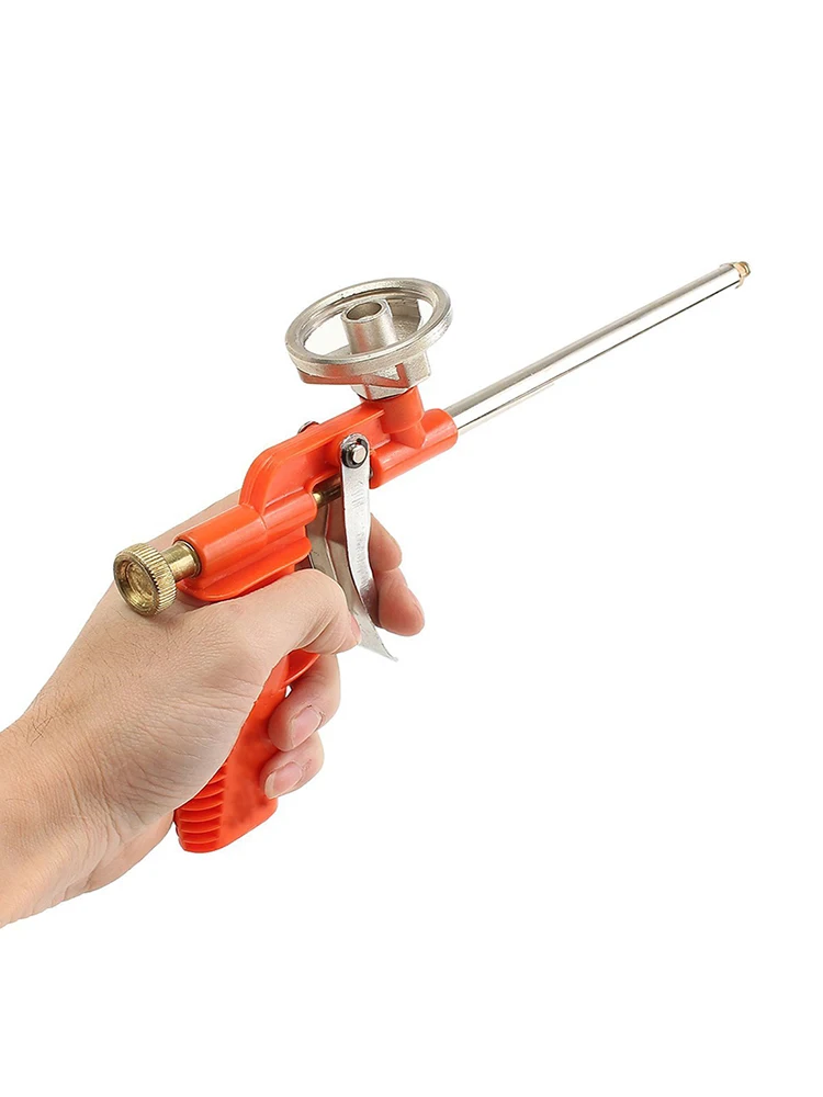 Pistola de pulverização expansível de espuma, pistola de cola a jato de espuma, metal, gatilho de
