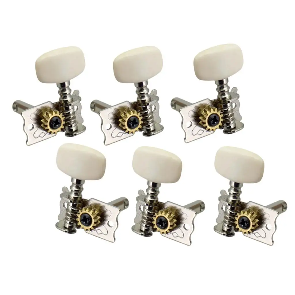 6x Guitar String Tuning Pegs Keys for Acoustic Classical Guitars