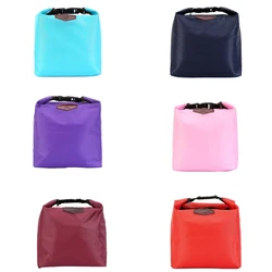 Multipurpose Insulated Lunch Bag Small Portable Cooling Bag for Meals Thermal Lunch Box with Zippered Container Bag