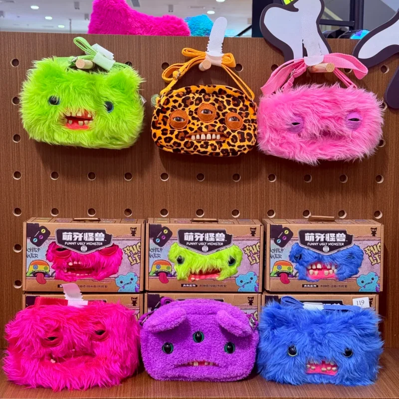 2026 New Genuine Fuggler Funny Ugly Monster Crossbody Bag Series