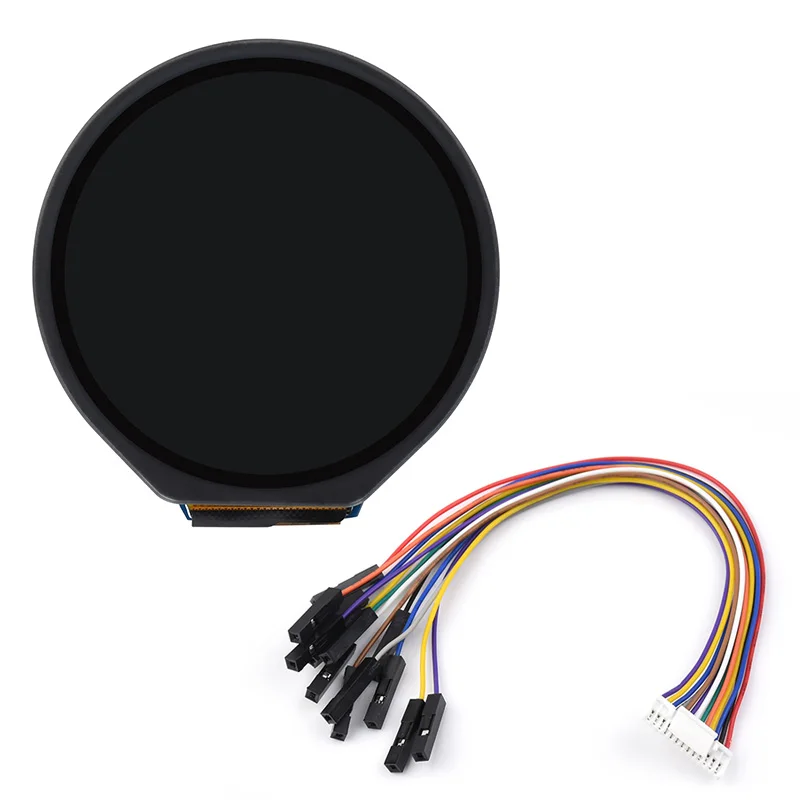 1.28inch Touch LCD Display Module Round Screen 240×240 Resolution  IPS Using SPI And I2C  For Arduino / Raspberry Pi Pico