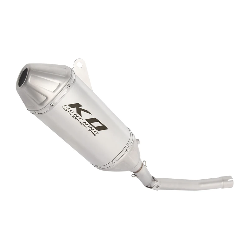 

Для VOGE 300GY 300rally Valico 300 Rally 2021-2025 Надеваемая выхлопная система мотоцикла, глушители средней связи, наконечники из нержавеющей стали