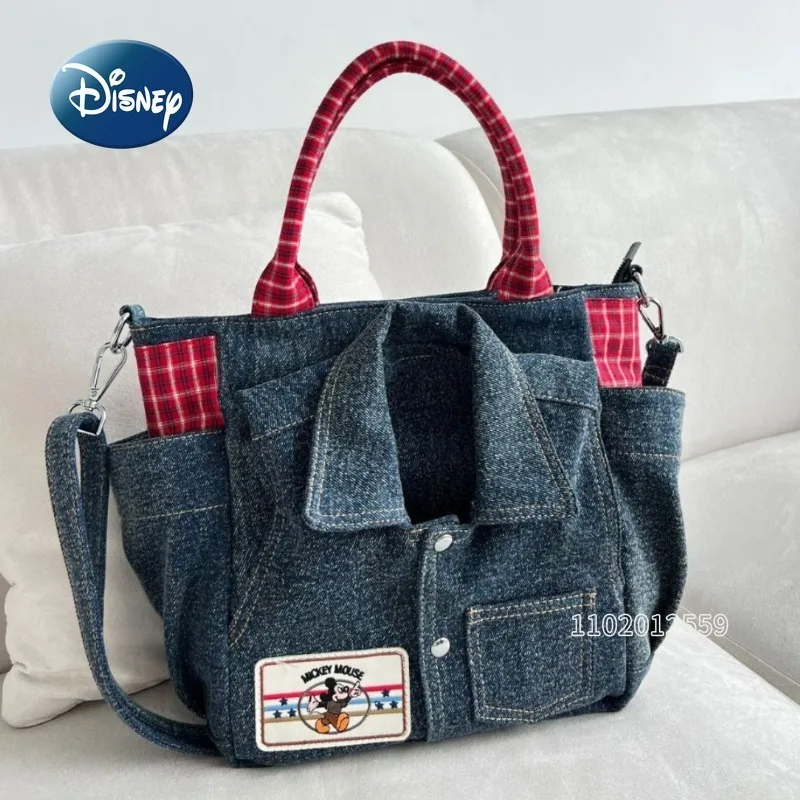 

Disney Mickey New Women's Handbag Luxury Fashion Women's Shoulder Bag Cartoon Casual Women's Bag High Quality Large Capacity