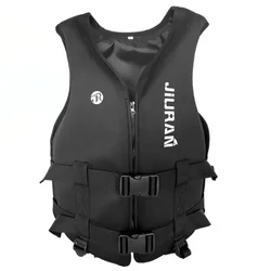 Giubbotto di salvataggio in Neoprene giubbotto di salvataggio per bambini adulti gilet di pesca di sicurezza in acqua kayak canottaggio nuoto surf alla deriva giubbotto di salvataggio di sicurezza