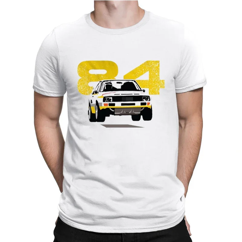 New Men Shirt Mens Rally Car TShirt Group B Historic Rally Tee Shirt Hip Hop Streetwear Tops Harajuku Casual Camisetas 4xl