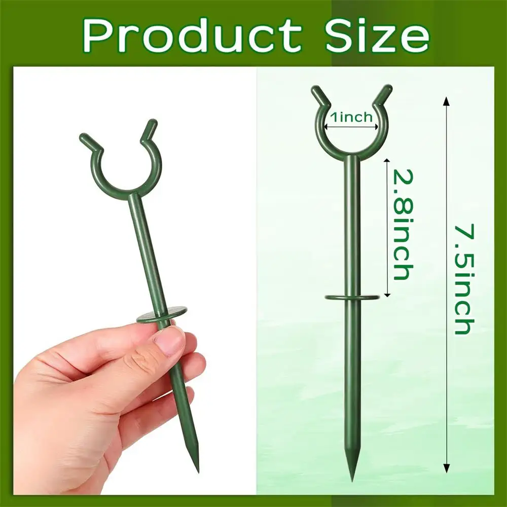 5/10Pcs Garden Hose Guide Nail Water Pipe Tubing Positioning Bracket Anti-skid Yard Lawn Irrigation Hose Spike Holder Bracket