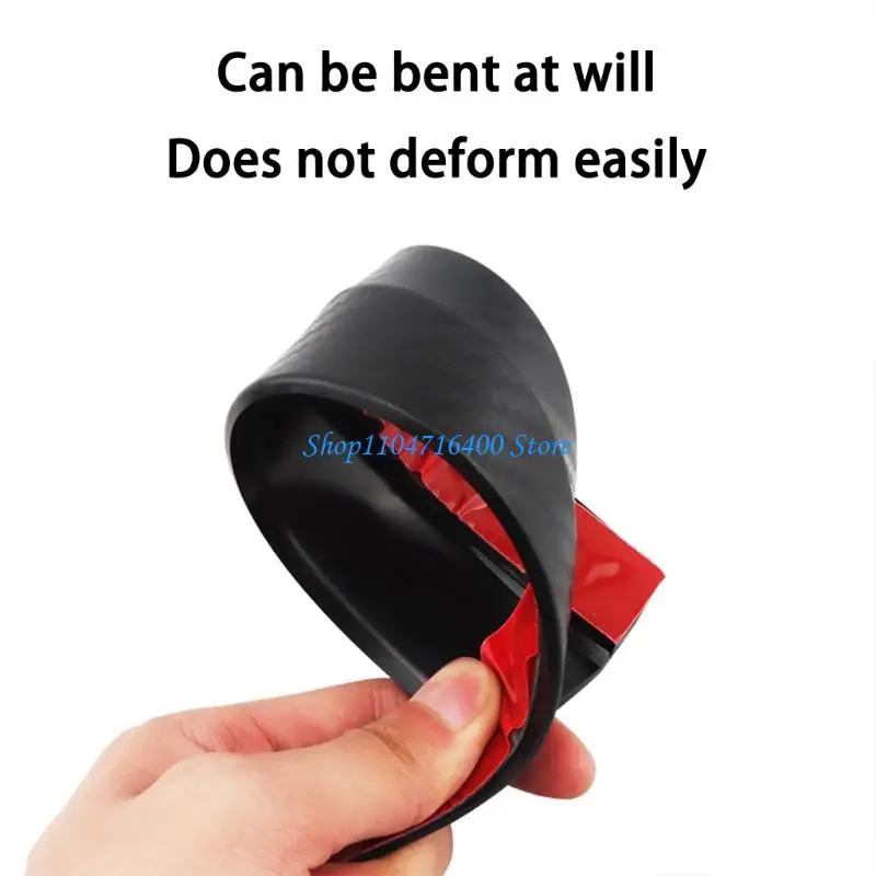 y1gd Universal Rubber Car Bumper Guard Strips for Front and Rear Scratch Resistance Easy Installation