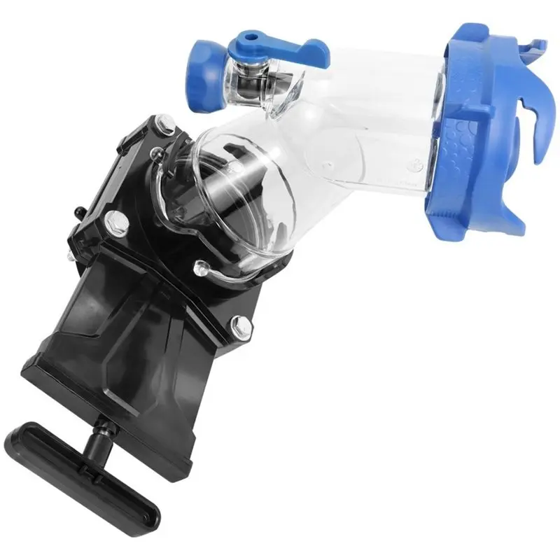 RV Tank Flush Kit,3 Inch 45 Degree Reverse Flush, Gate Valve Waste Water Valve Cleaner Accessories