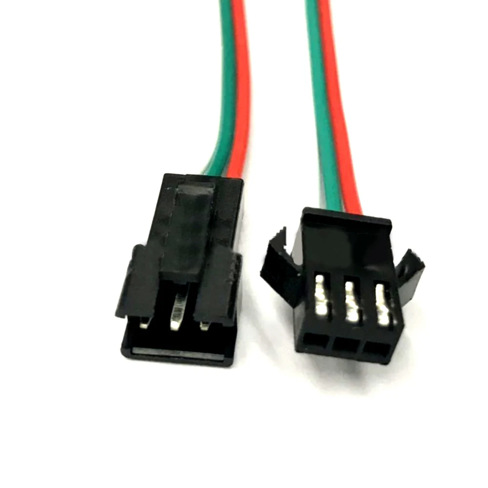 

10 Pairs 2Pin/3Pin/4Pin/5Pin Male And Female JST SM Connector LED Strip Cable