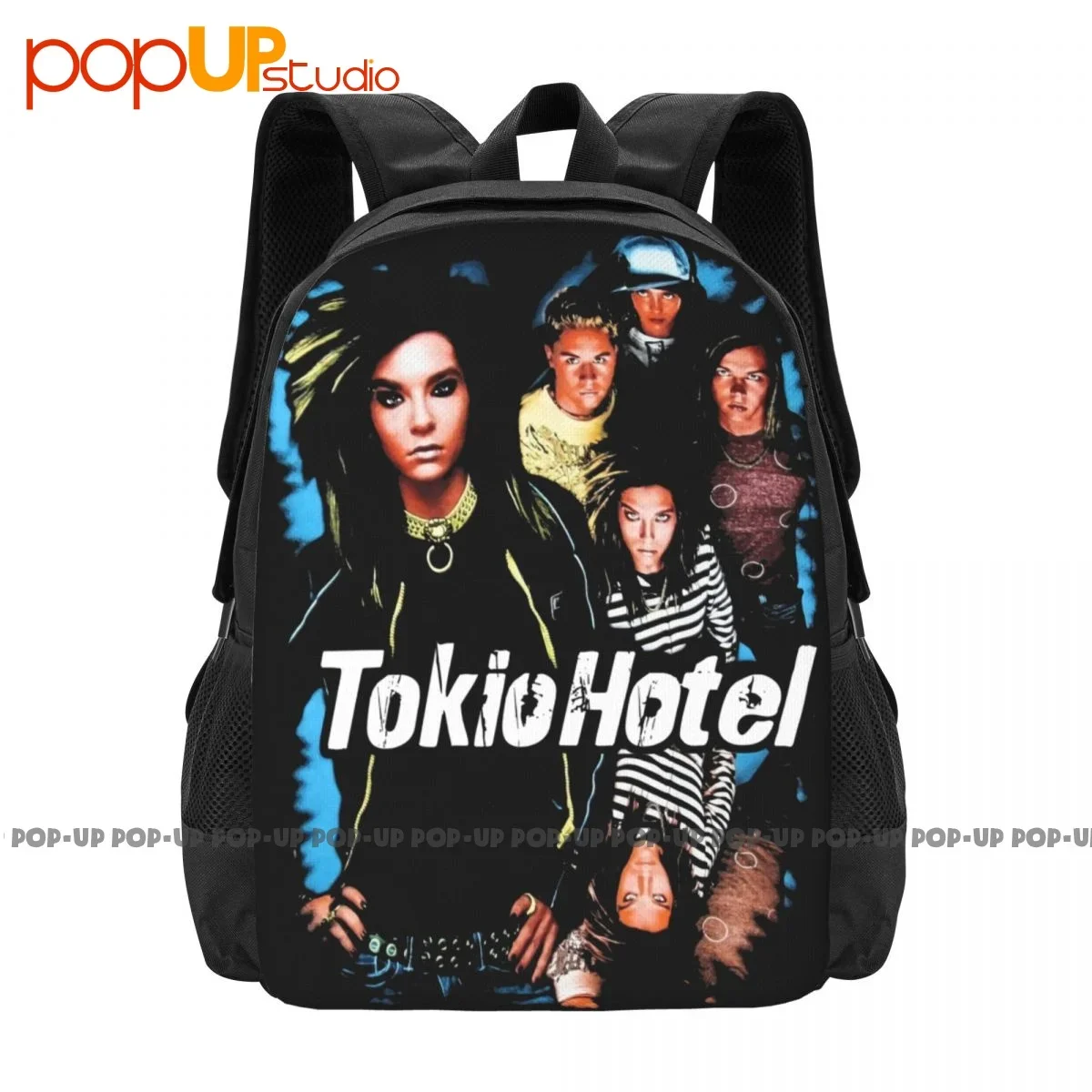 Tokio Hotel Vintage Metal Band Rock P-421 Backpack Large Capacity Bookbag Creative Storage Bag Clothes Backpacks