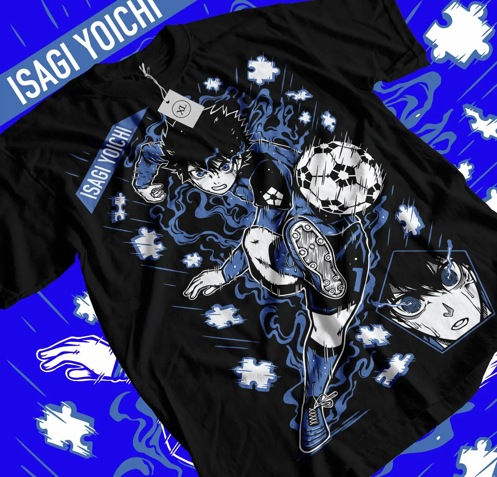 

Yoichi Isagi Blue lock anime gift shirt,Meguru Bachira,Kunigami,Rin Itoshi,Nagi