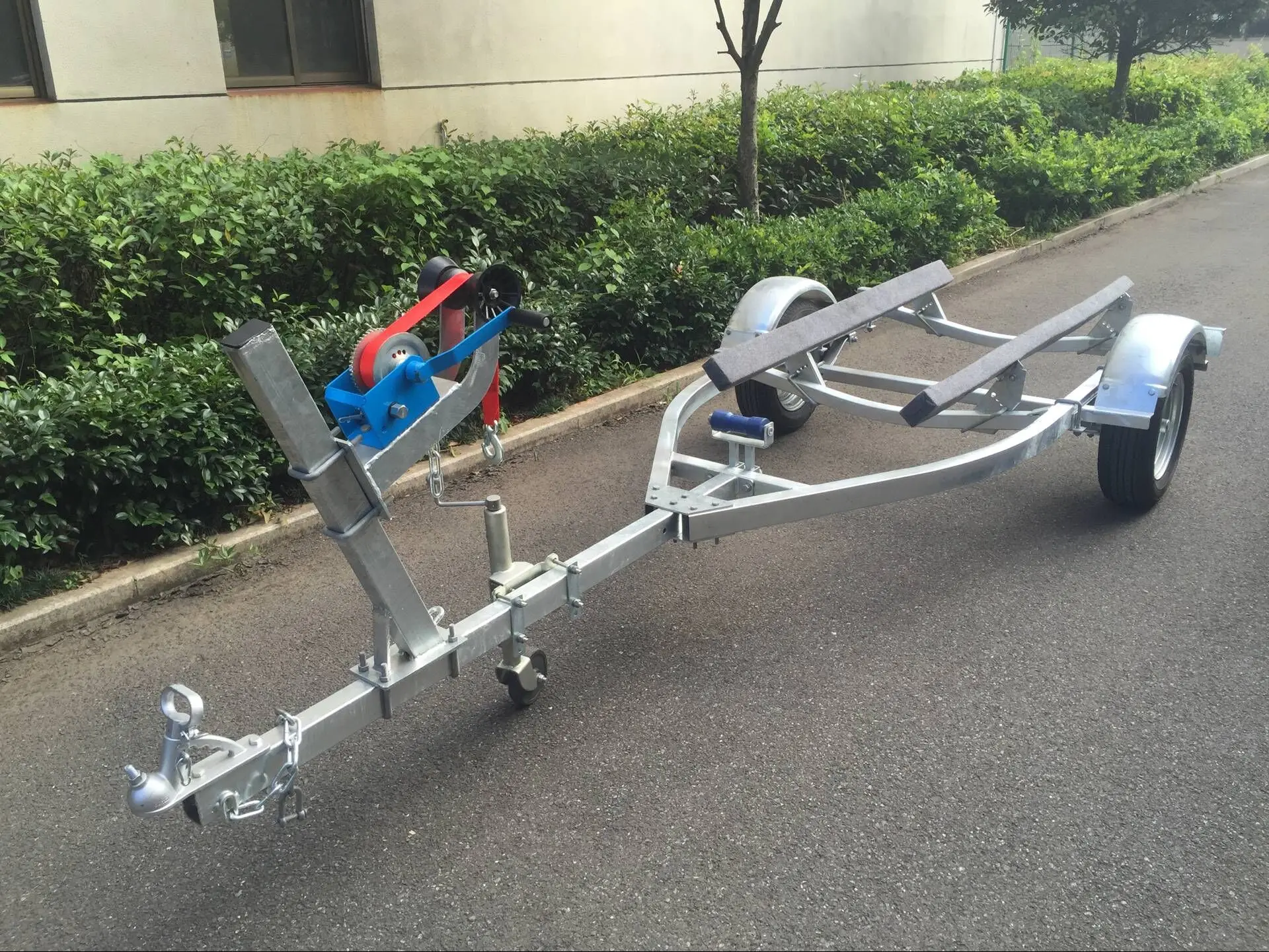 6.8m Hot Dipped Galvanized Jet Ski Boat Trailer Marine Watercraft Trailer view 6