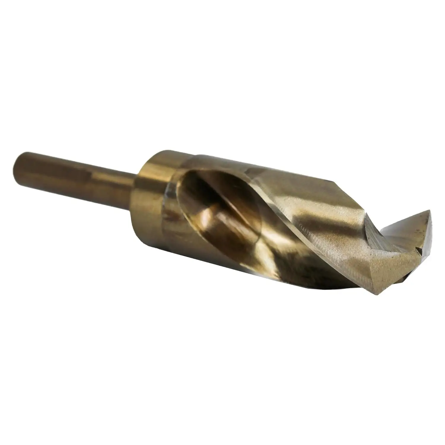 

1-1/8" Reduced Shank Cobalt Drill Bit with 1/2" Shank, DWDCO Series for High-Performance Drilling