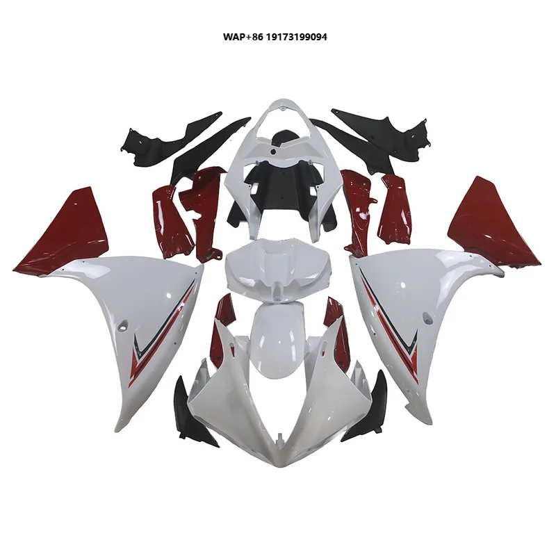 

White Red Painted Fairing Kit For YZF R1 2009-2011 ABS Bodywork Bodyframe