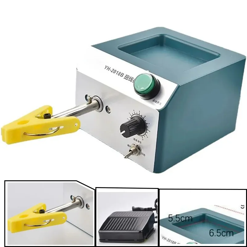 

Electric Twisting Machine Adjustable Speed Pedal Shielded Wire Braided Wire Twisting Machine Forward And Reverse Winding220V/24v