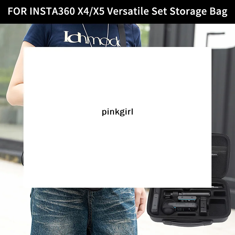 

Box For Insta360 X5 X4 Camera Carrying Case Portable Storage Bag Protective Case For Insta360 X4 Action Camera Accessories