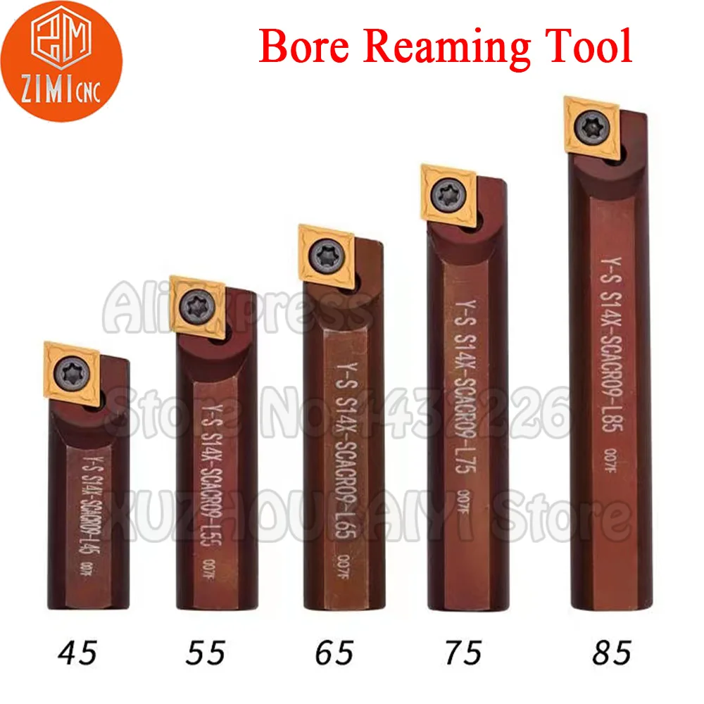 1pc S10X S12 S14X SCMCN06 SCACR06 SCACL SCMCN09 SCBCR09 SCBCL09 L45 L55 L65 L75 L85 Turning Tools CNC Toolholder bar