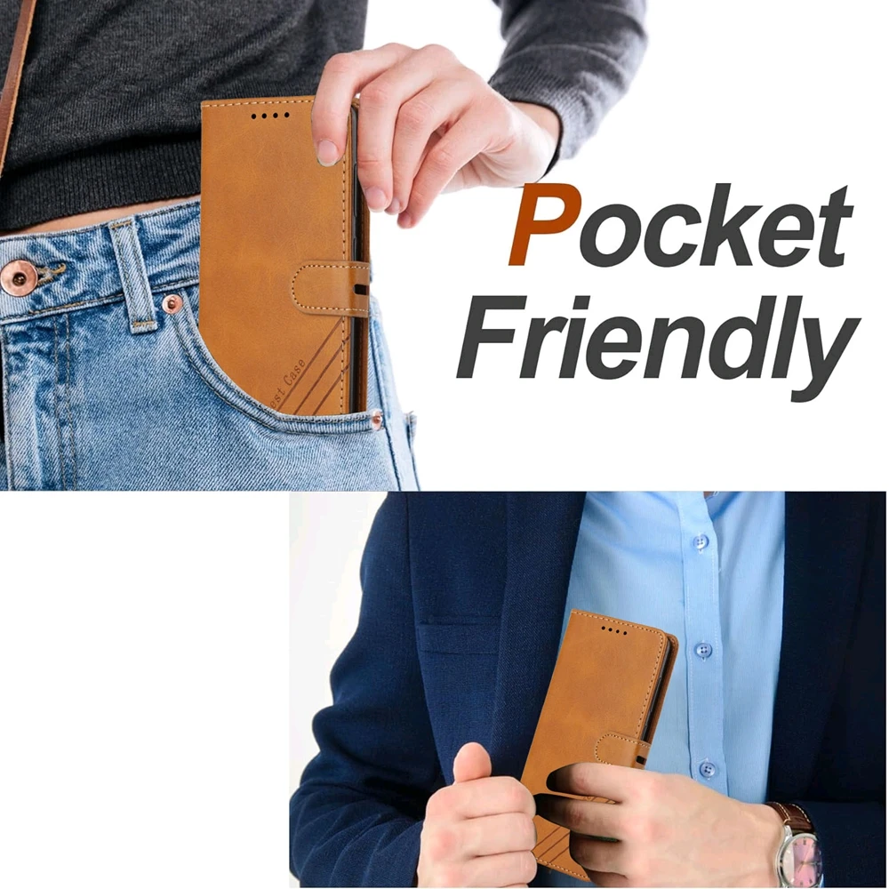 قسط المغناطيسي الجلود فليب جراب هاتف آيفون 17 17Pro 17Air 17Plus 16 E 15 Plus ProMax Pro زهرة غطاء المحفظة فتحة للبطاقات #6