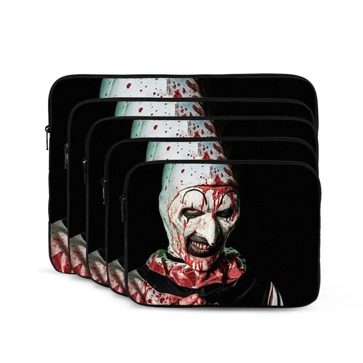 

Halloween Clown Horror Movie Terrifier Notebook Laptop Bag Case Pouch For Macbook Air Pro Tablet Shockproof Case Bag