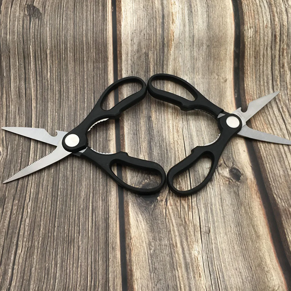 

3Pcs Chicken Bone Scissors Stainless Steel Kitchen Shears Multi-Functional Food Shears for Poultry Fish Bone Cutting Household