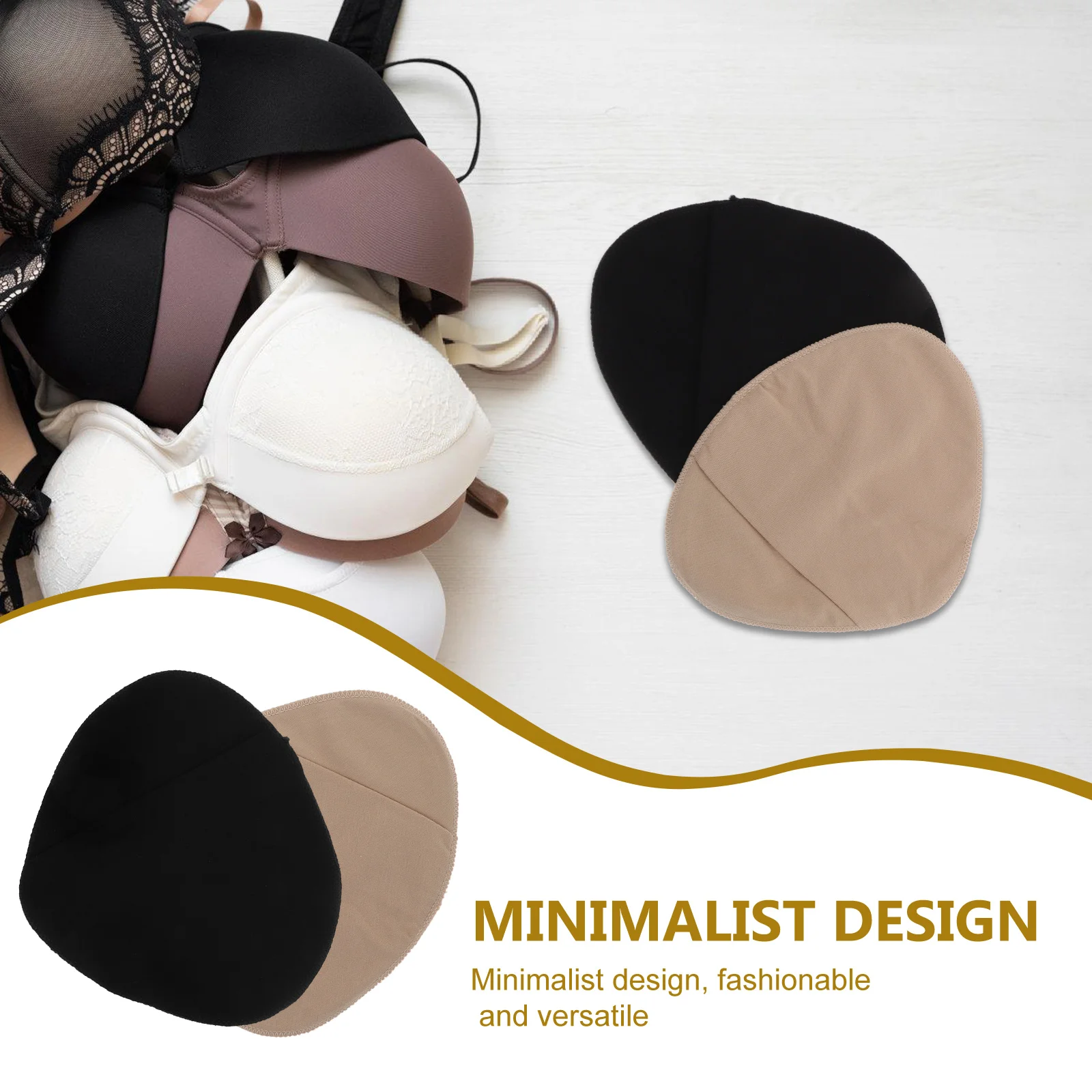 

2Pcs Soft And Comfortable Mastectomy Prosthesis Sleeve Women Supply Durable Breast Pad Protector Comfortable Chest Sleeve