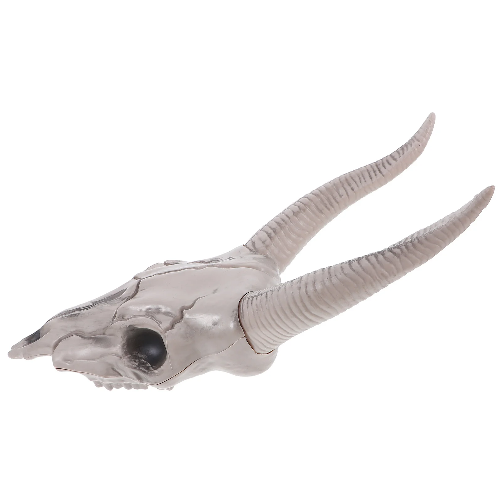 

Plastic Skull Goat Head Wall Sculpture Sheep Horn Halloween Decorations Indoor Horror Wall Hanging Spooky Home Decor