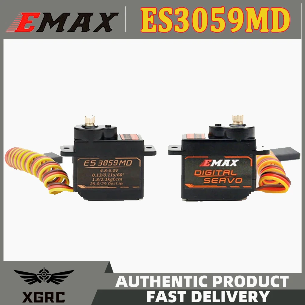 

Emax ES3059MD 12g Metal Digital Actuator for RC Model and Robot PWM Actuator