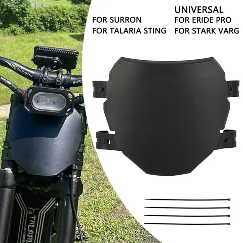 Number Plate For Suron S X Motorcycles Accessories Front License Plate For Stark Varg Talaria Sting Eride pro Electric E-Bike