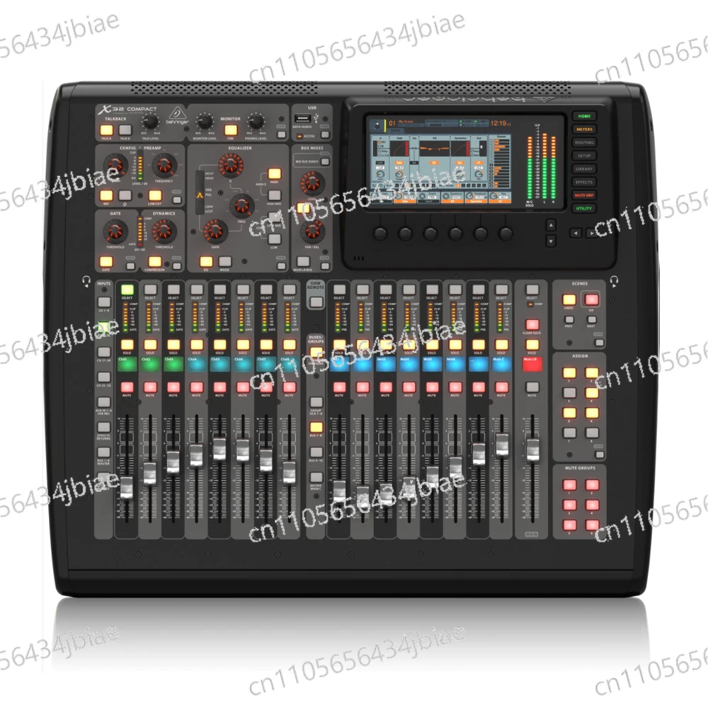 

40-channel Digital Mixer Console For Professional Audio Stage Equipments and Live Show Sound System