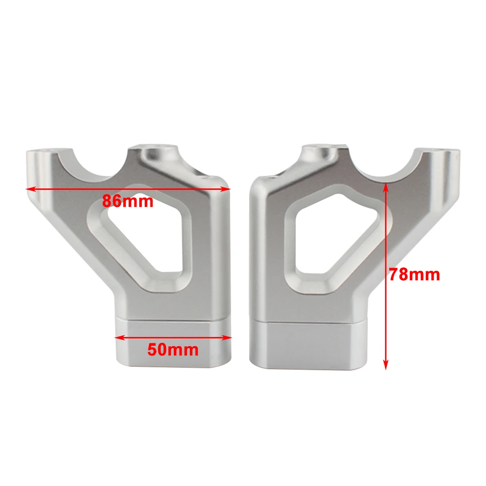 Motorcycle Handlebar Heightening Code Handlebar Riser Clamp Adapter For Tiger 900 LOW RALLY TIGER 850 Sport 2020 2021