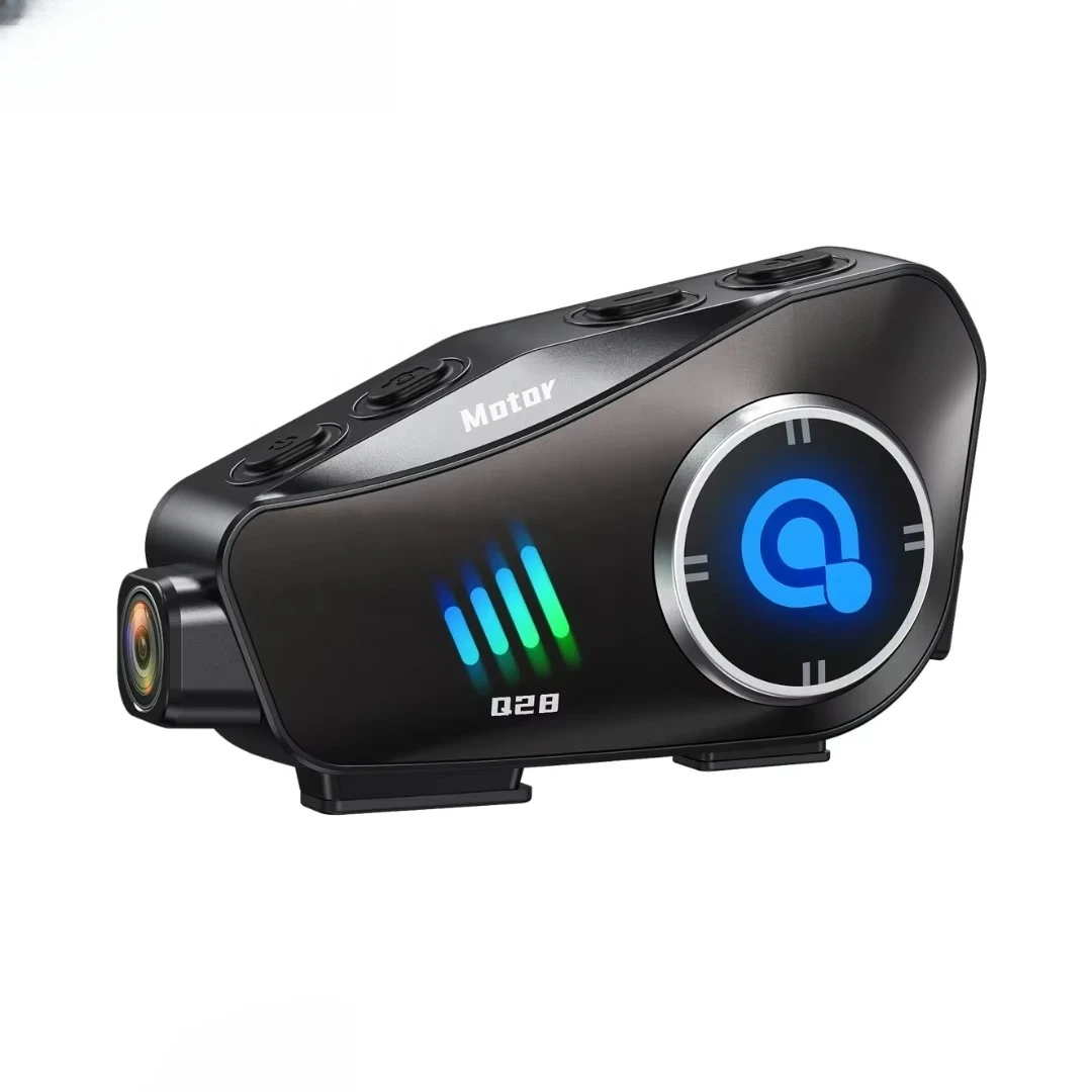 

Helmet motorcycle bluetooth headset walkie-talkie with microphone new listing 300m motorcycle intercom headset LCD screen